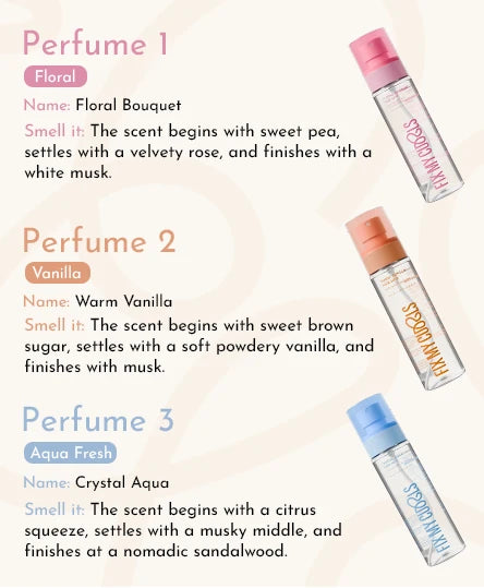 Hair Mist Trio.