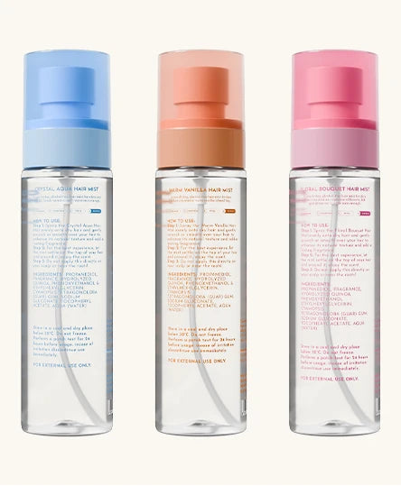 Hair Mist Trio.