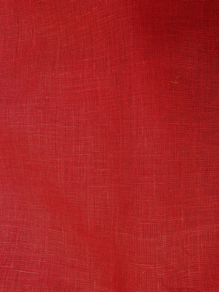 A midweight handkerchief linen in a beautiful candy red color.