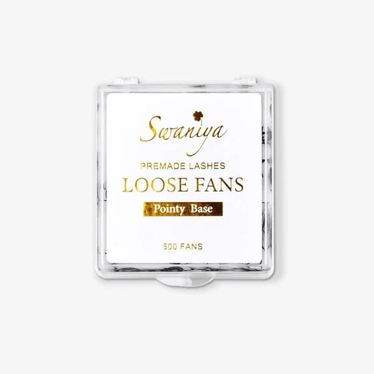 Handmade Promade Fans 0.05mm Pointy Base (500 Fans)| Swaniya Lashes
