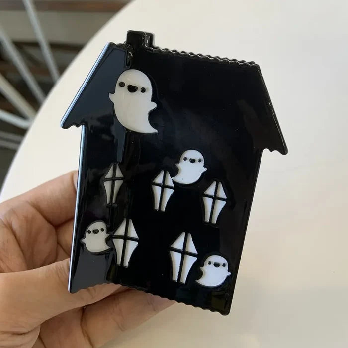 Haunted House Hair Clip