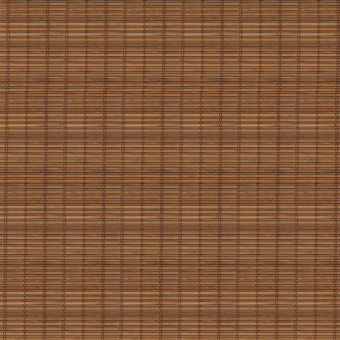 Hazelnut woven wood sample in a warm brown textured weave, made to order in the USA with short lead times