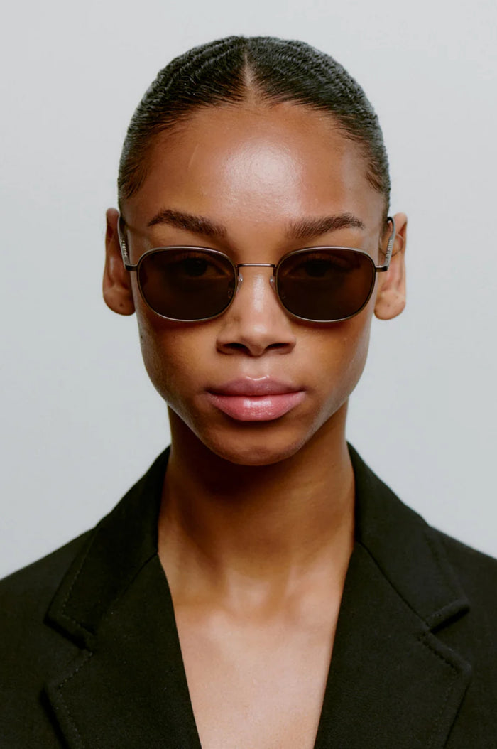 Hello Sunglasses Matte Brown