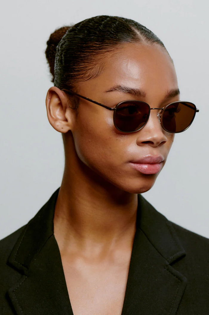 Hello Sunglasses Matte Brown
