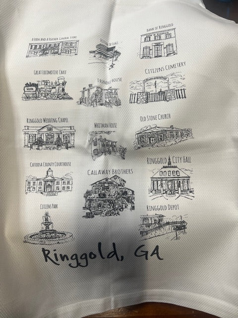 Hometown Ringgold Tea Towels