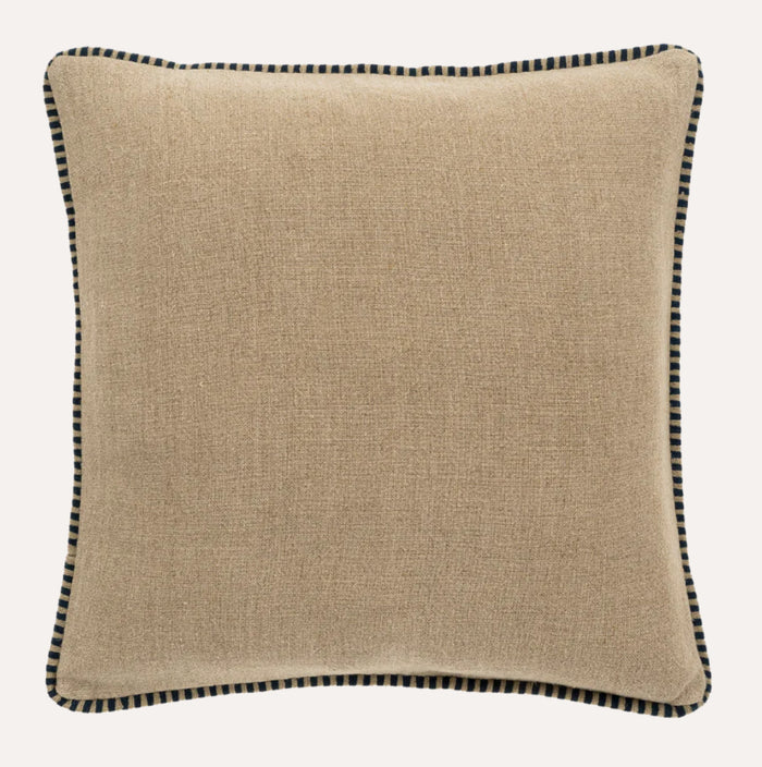 Honfleur Linen Pillow Indigo 20x20 1 -1157