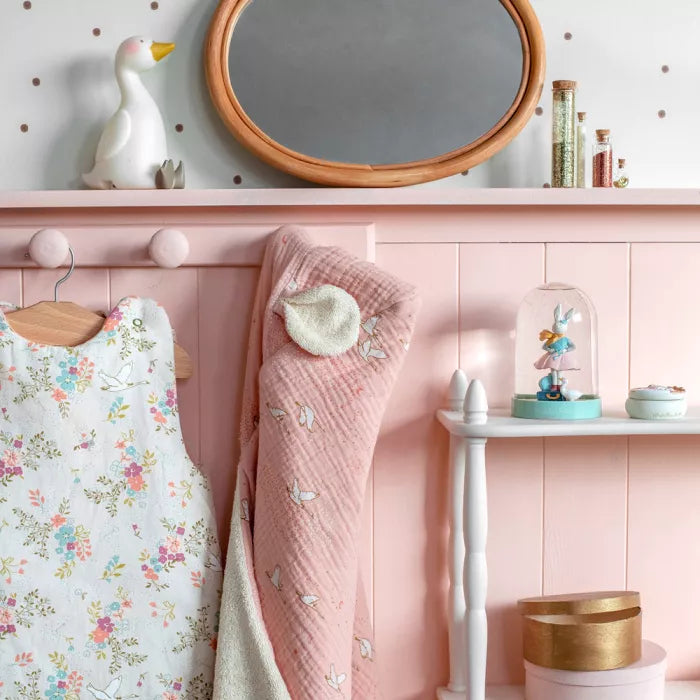 Moulin Roty - Hooded Towel - La Petite Ecole de Danse - Lifestyle Cut