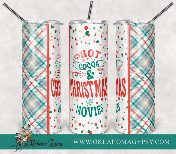 Hot Coco & Christmas Movies Digital File Wraps