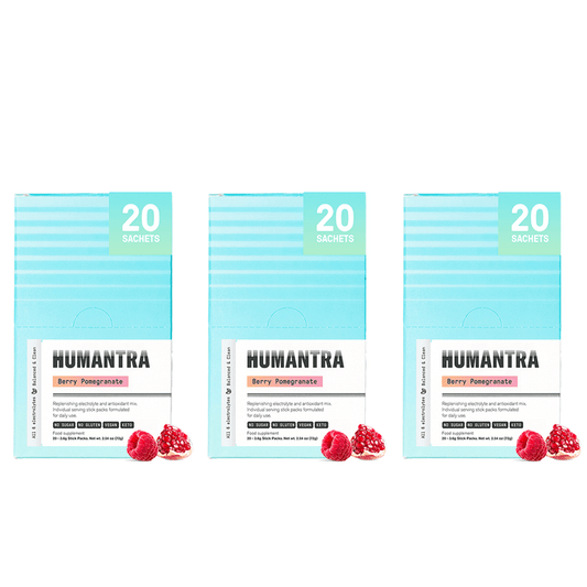 Humantra Berry Pomegranate 3 Pack Set - Beauty Tribe