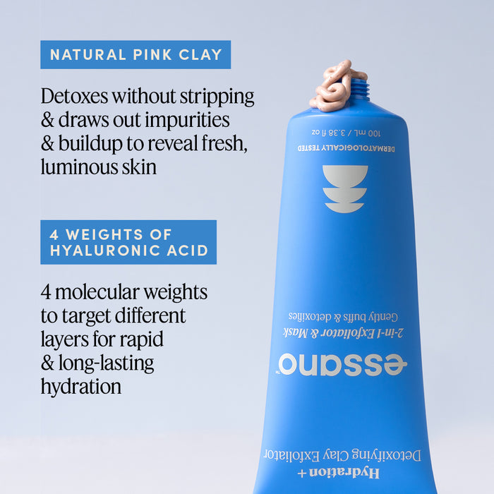 Hydration+ Detoxifying Clay Exfoliator