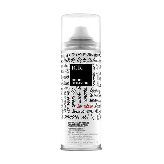 IGK GOOD BEHAVIOR Spirulina Protein Smoothing Spray 5.6oz - IGK Hair | Available at Studio 360 Salon, Chatham, NJ