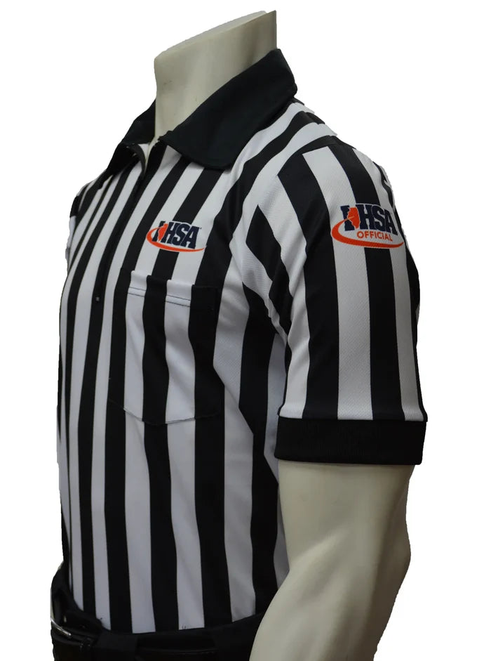 Illinois (IHSA) Smitty 1" Football Referee Shirt