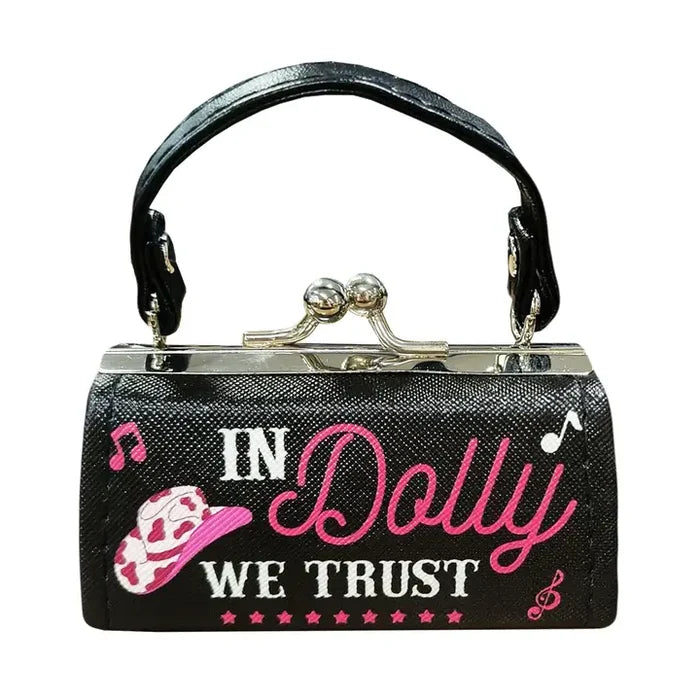 In Dolly We Trust Mini Purse