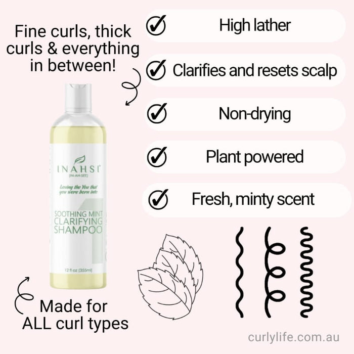 Inahsi Naturals Mint Clarifying Shampoo
