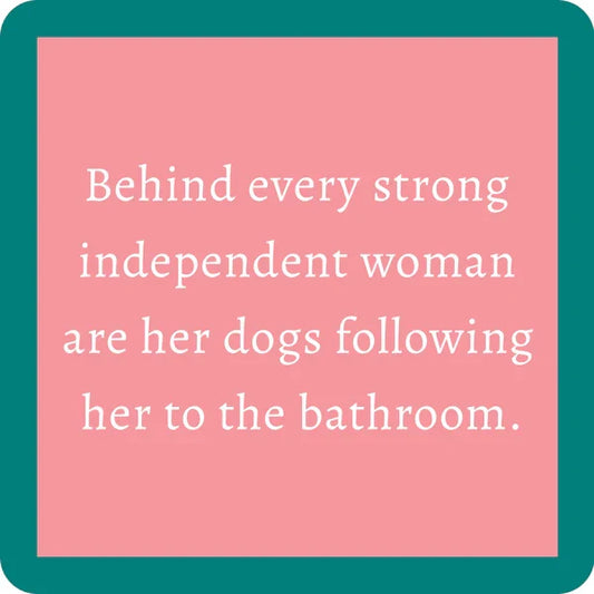 Independent Woman Coaster