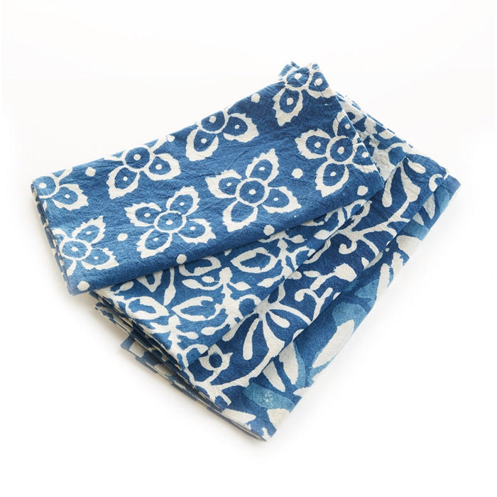 Indigo Dabu Napkins - Set of 4