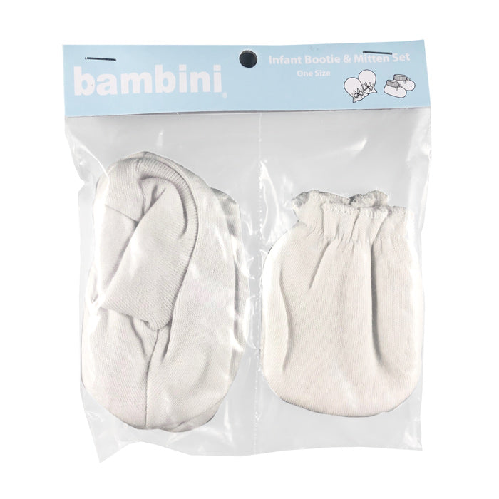 Infant Bootie and Mitten Set