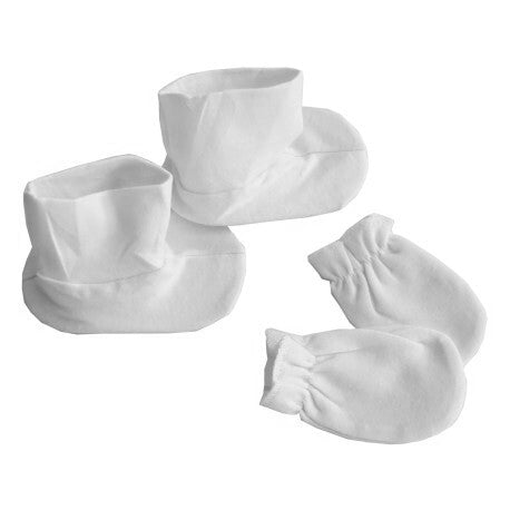 Infant Bootie and Mitten Set