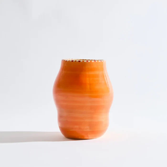 IPANEMA SHORT VASE | Apricot - Darling & Domain