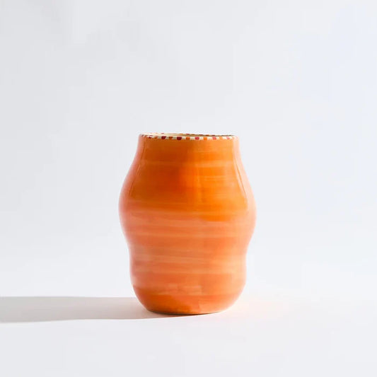 IPANEMA SHORT VASE | Apricot - Darling & Domain