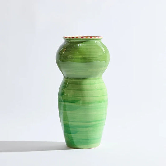 IPANEMA TALL VASE | Green - Darling & Domain