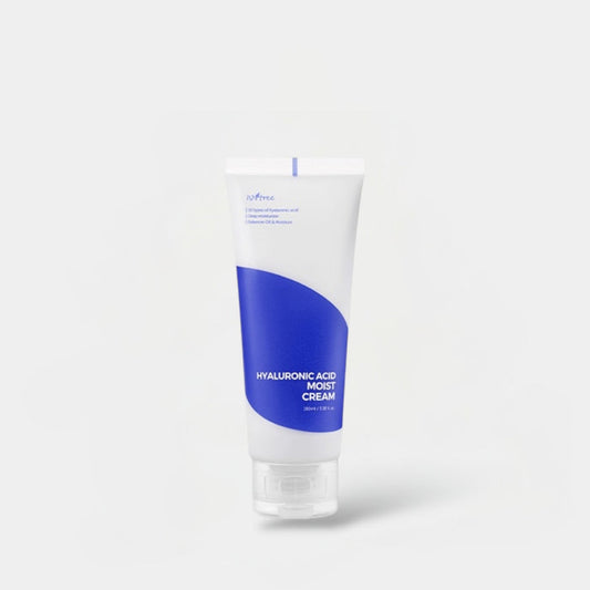Isntree Hyaluronic Acid Moist Cream 100ml إيسنتري كريم الترطيب بحمض الهيالورونيك - Princess Cosmetics Qatar