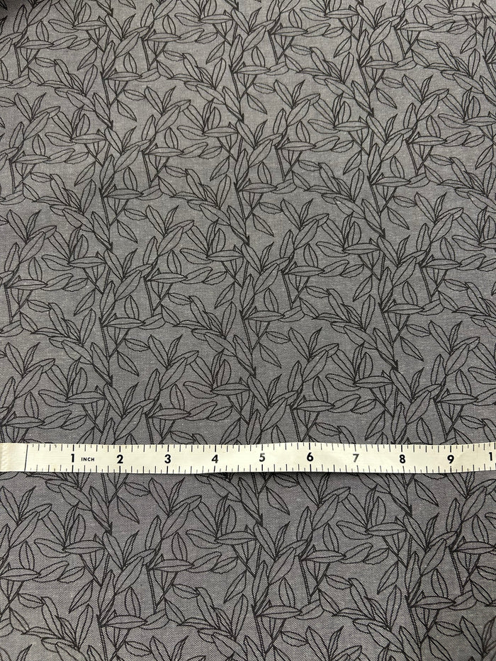 Italian Cotton Chambray - Willow