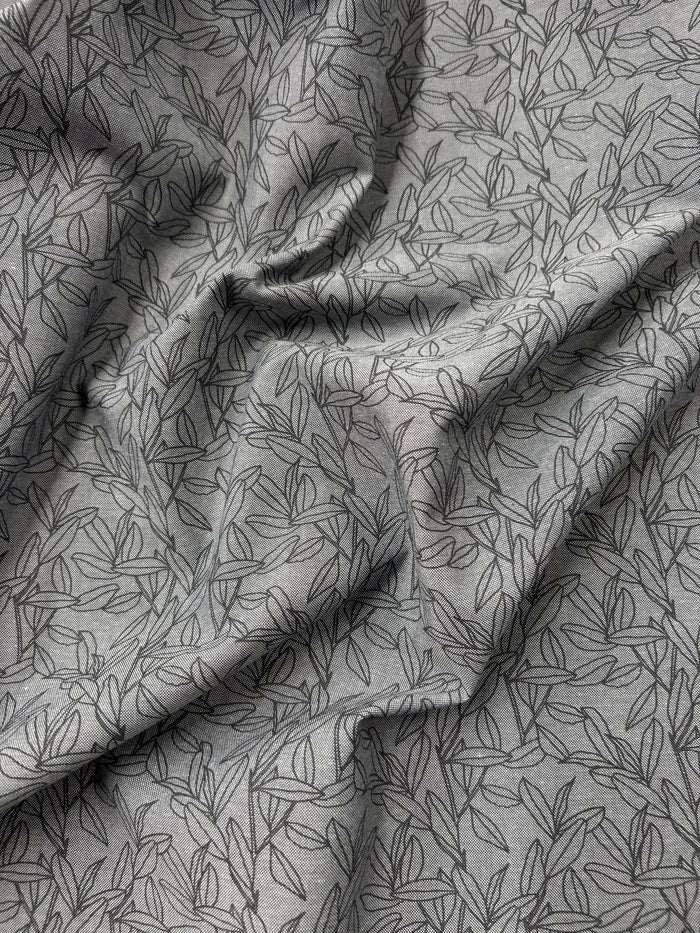 Italian Cotton Chambray - Willow