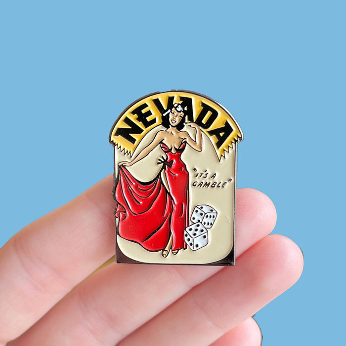 "It's a Gamble!" Pin