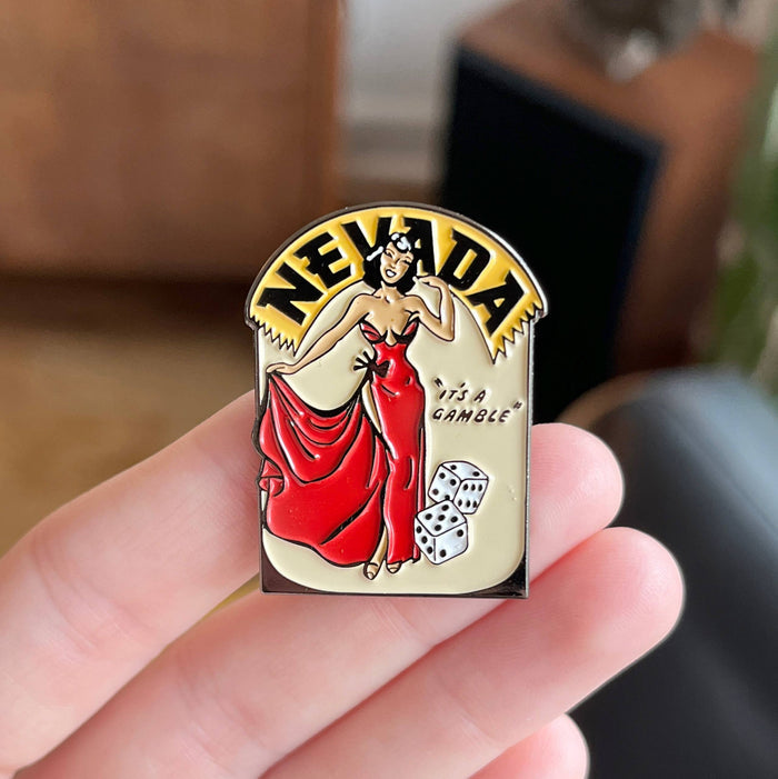 "It's a Gamble!" Pin