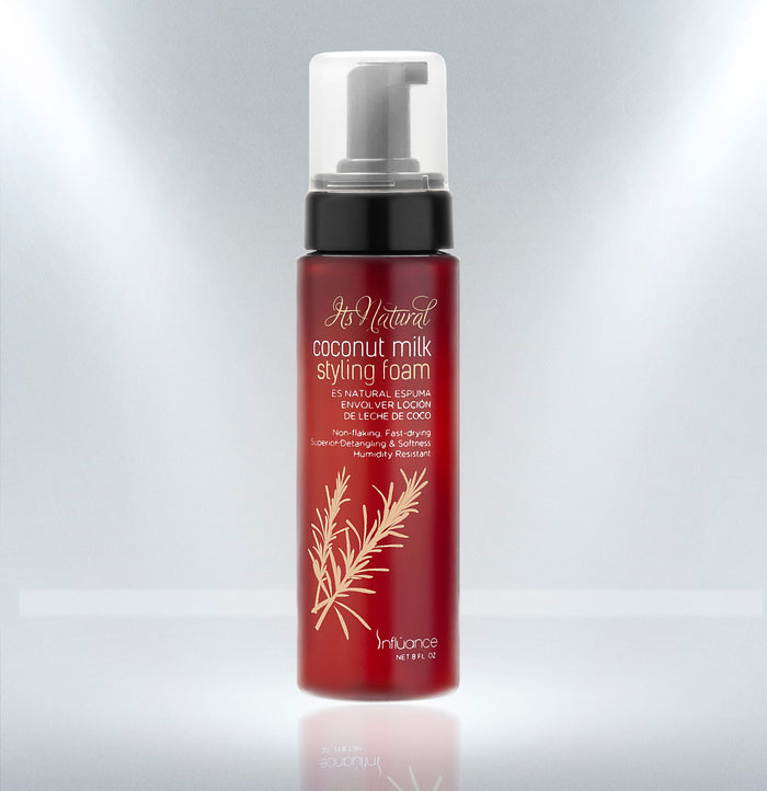 It's Natural Coconut Milk
Styling Foam 8oz