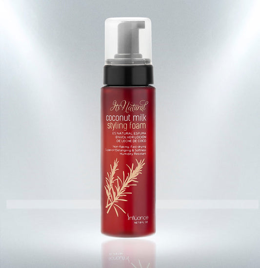 It's Natural Coconut Milk
Styling Foam 8oz
