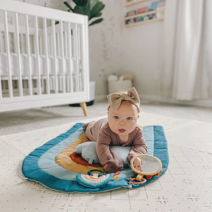 Itzy Ritzy Tummy Time Rainbow Play Mat (6944169689135)