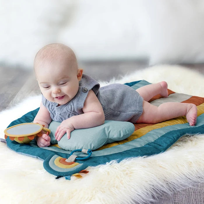 Itzy Ritzy Tummy Time Rainbow Play Mat (6944169689135)