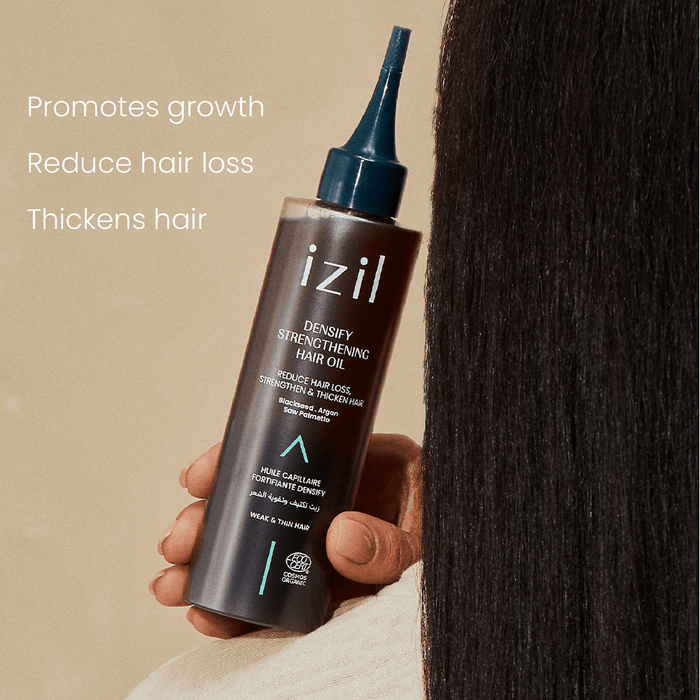 Izil Beauty Densify Strengthening Hair Oil 190ml - Beauty Tribe