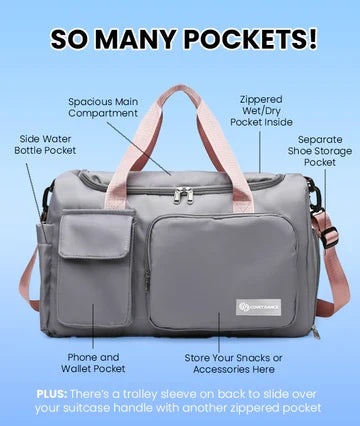 Joi Prima Duffel - Grey