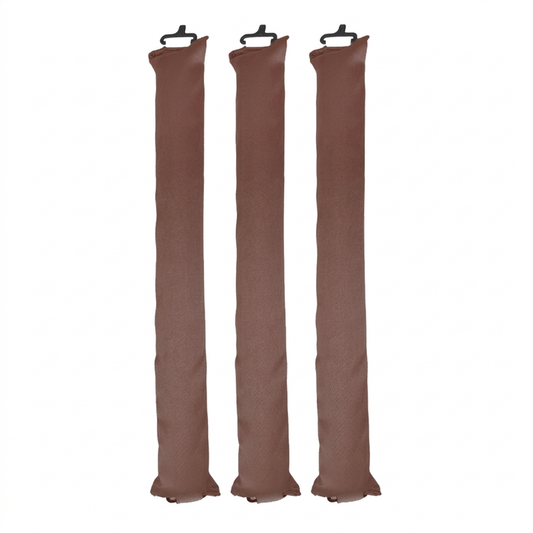 Three Olla Bella Jumbo Heatless Curler Rods shown upright on a plain white background.