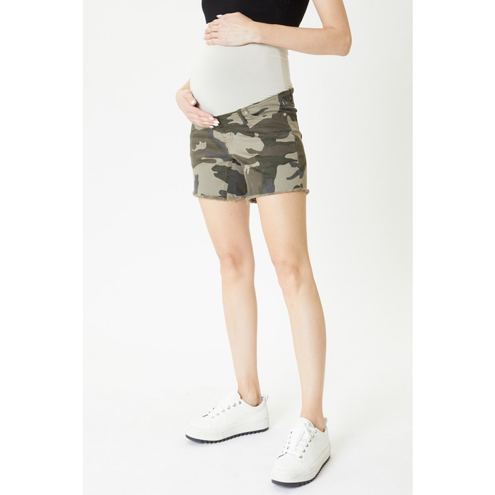 KanCan Camo Maternity Shorts (6870437003311)