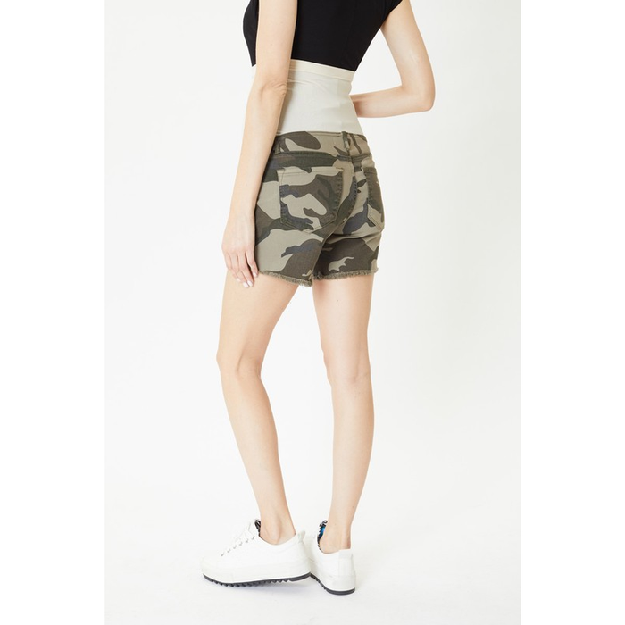 KanCan Camo Maternity Shorts (6870437003311)