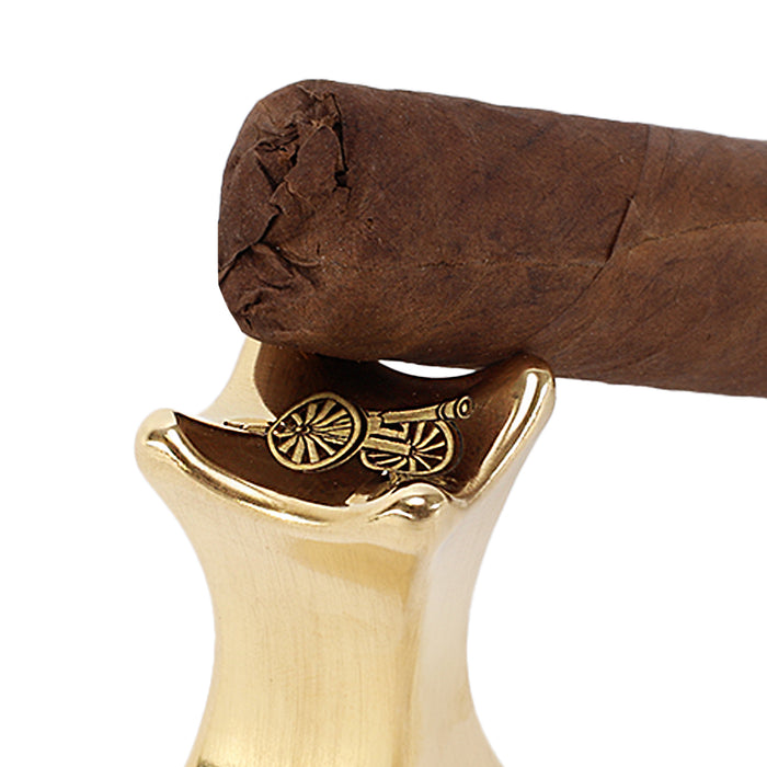 Kirby Allison Solid Brass Cigar Stand