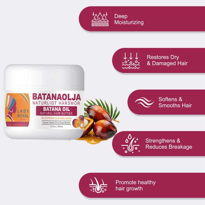 Lady Royal Natural Batana oil Butter 100ml