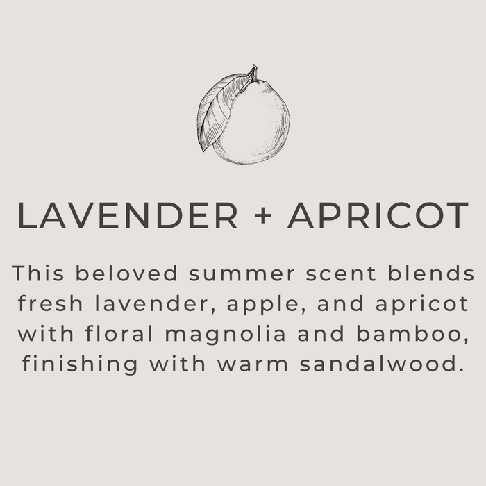 Lavender + Apricot  - 4 oz Amber Glass Room + Linen Spray