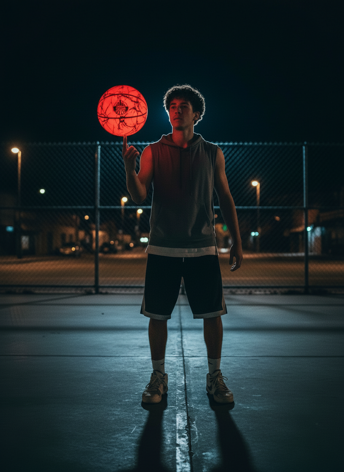 LED Rechargeable Basketballs