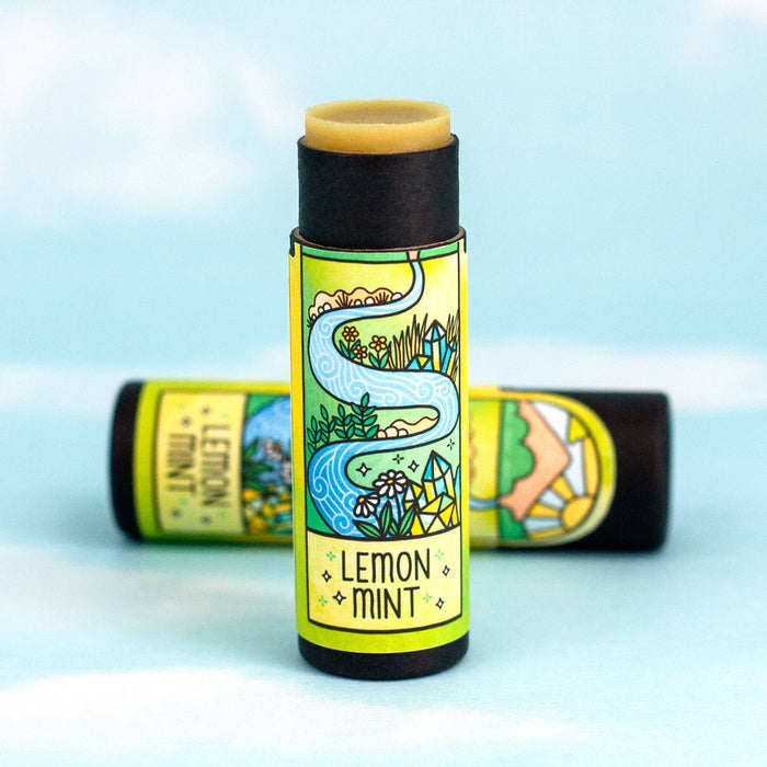 Lemon Mint - Herb-Infused Lip Balm