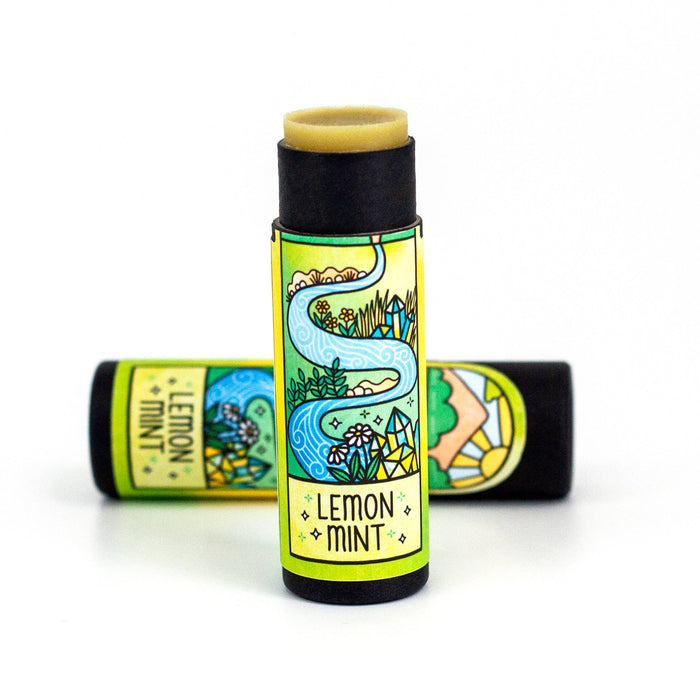 Lemon Mint - Herb-Infused Lip Balm