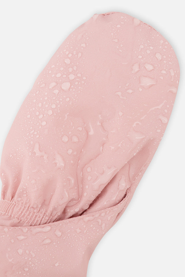 Lined Baby Mittens Pale Dusty Pink-2