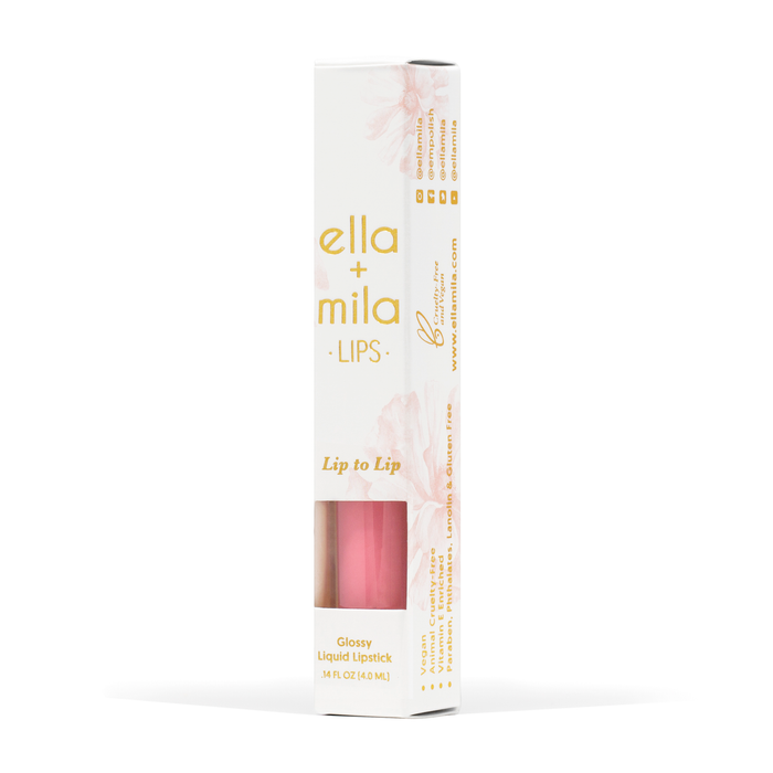 Lip to Lip lip gloss with its retail box