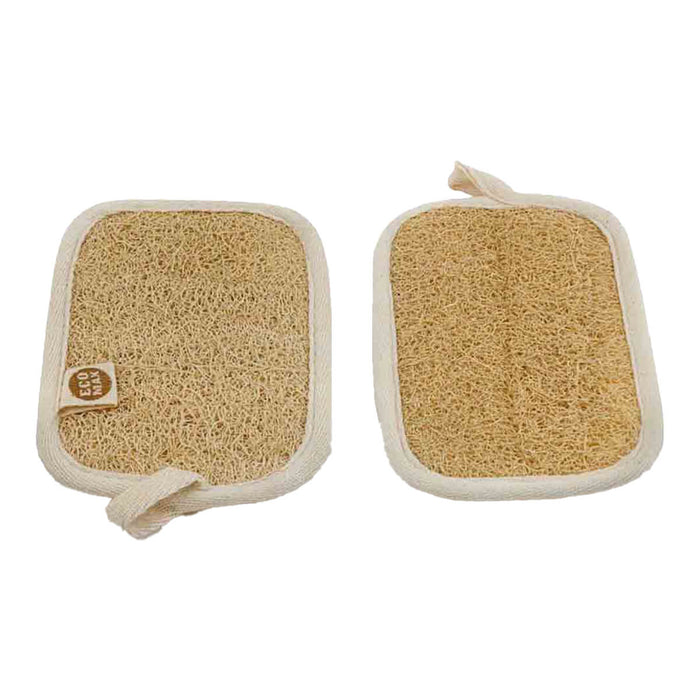 Natural loofah sponges.