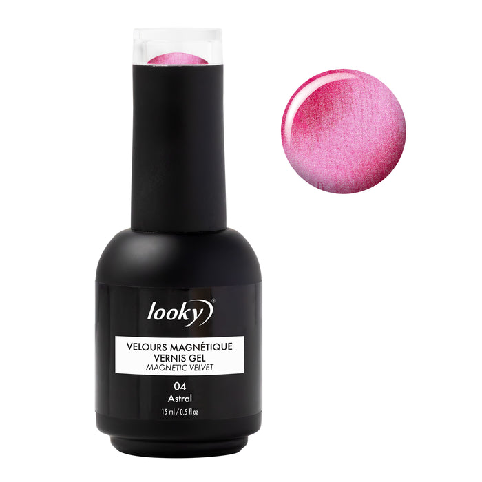 Looky Vernis Gel Velours Magnétique #4 Astral (Collection Poussières d'étoiles)