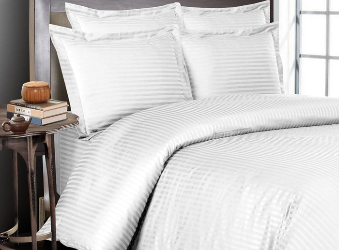 White Stripe Bed in a Bag